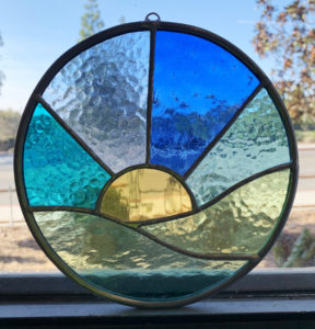 Sunset Stained Glass
