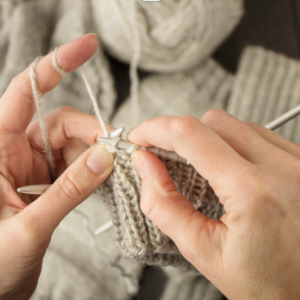 Hands Knitting