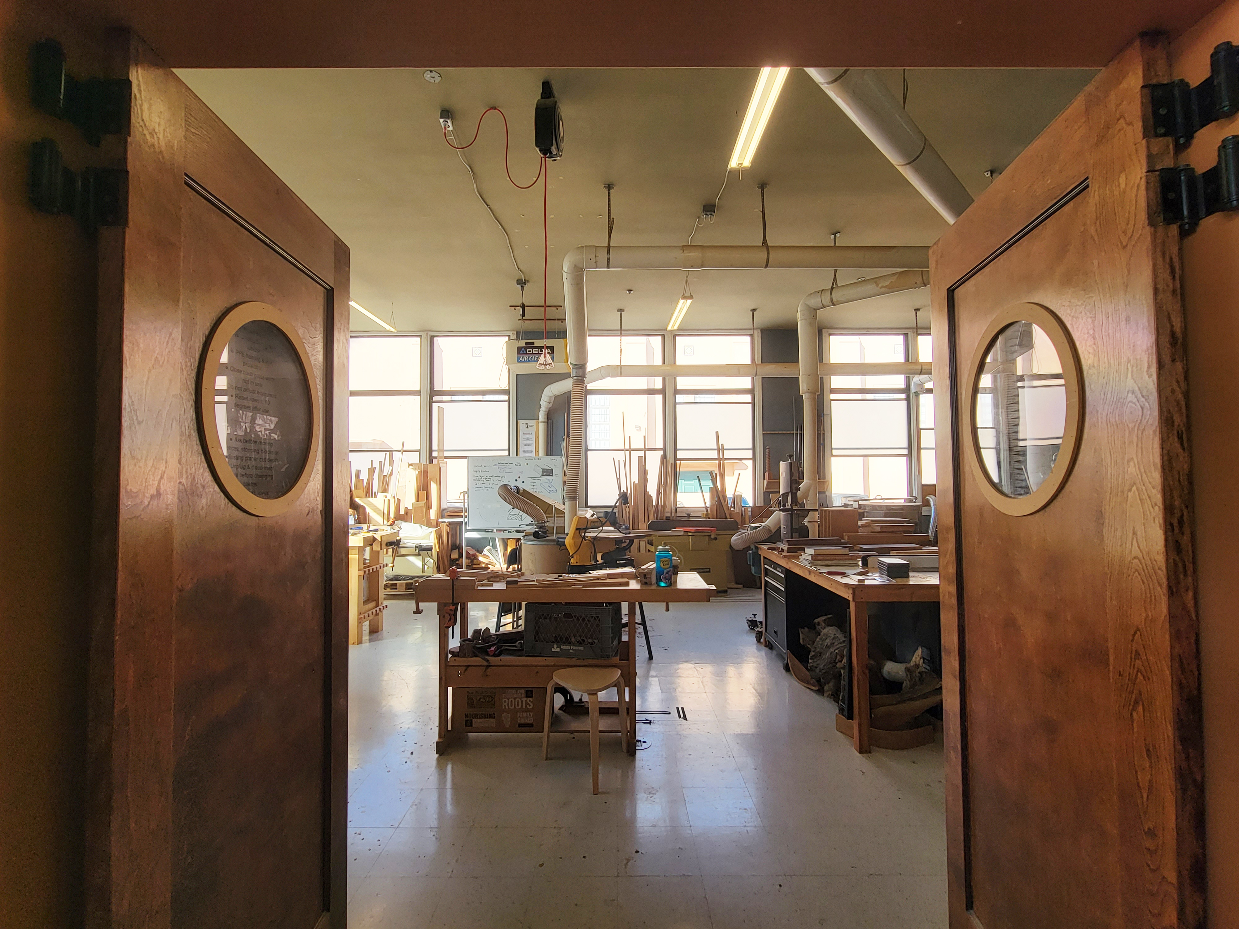 woodshop studio at san diego craft collective