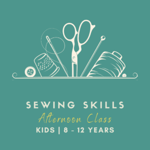 Afterschool Afternoon Sewing Skills for Kids & Teens classes, September through May at San Diego Craft Collective
