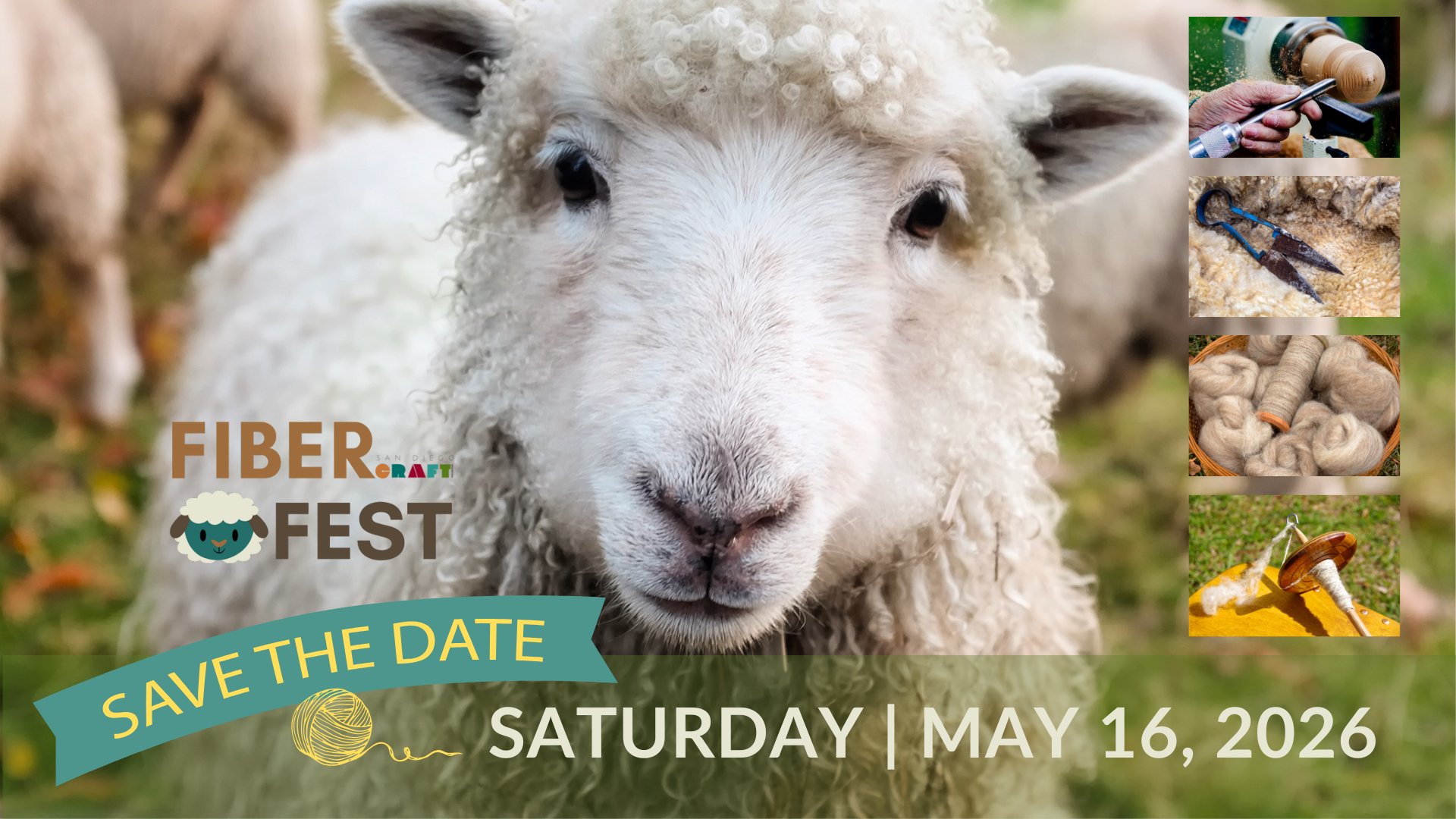 Fiber Fest is a free, family-friendly fiber arts event at San Diego Craft Collective in Liberty Station.